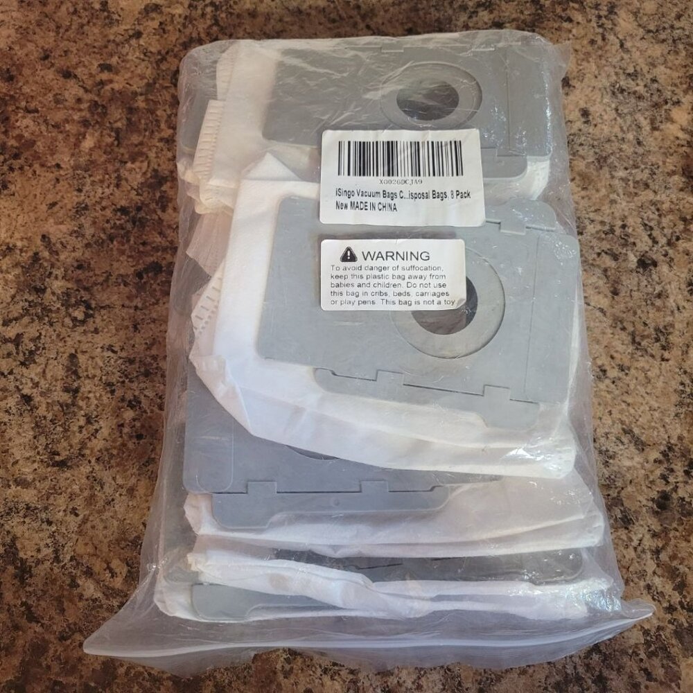 iSinger Vacuum‎ Bags Disposable Set of 8 Pack